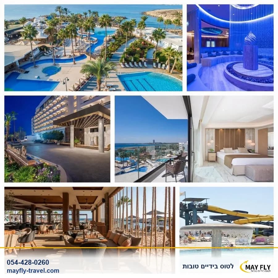 ראש השנה באיה נאפה במלון Adams Beach Hotel & Spa עם חצי פנסיון